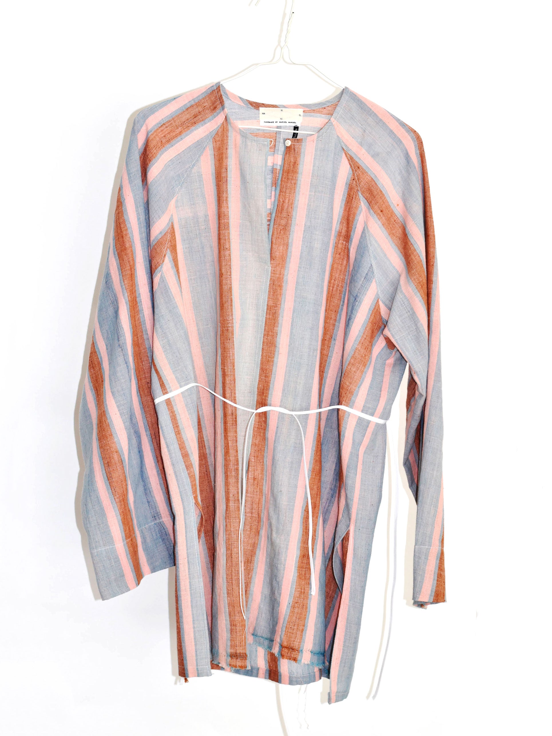 Handwoven botanic dyes tunic