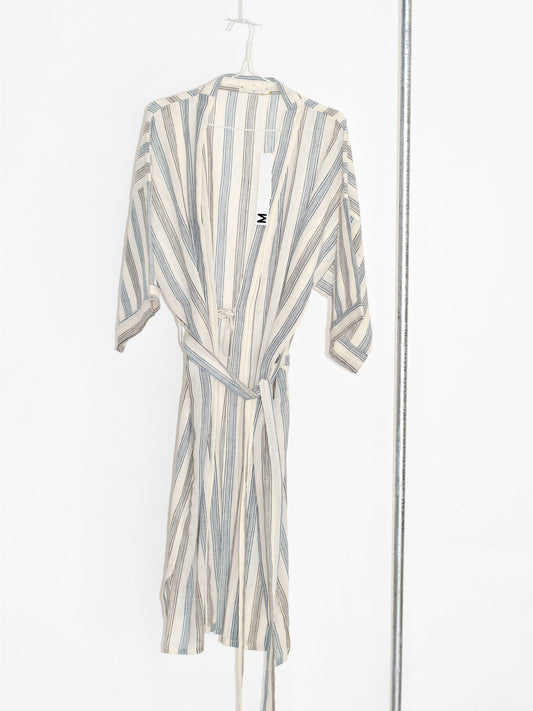 Handwoven kala cotton bathrobe